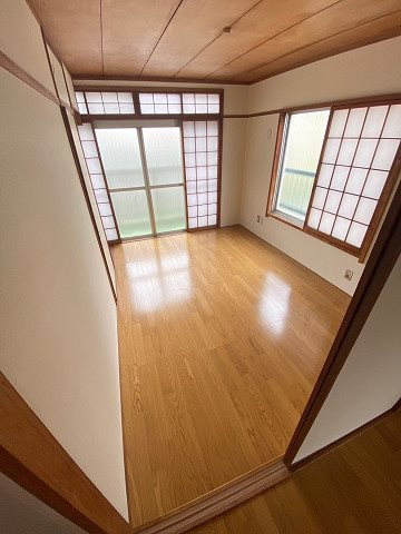 新光マンションの寝室