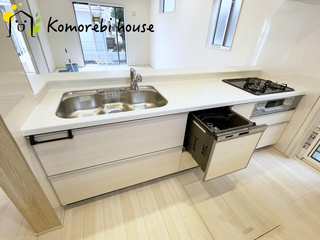 上尾市原市　12期　新築一戸建て　ブルーミングガーデン　01のキッチン|キッチンでお料理をお楽しみください