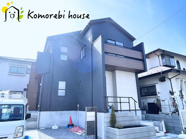 上尾市原市　12期　新築一戸建て　ブルーミングガーデン　01の外観|外観です