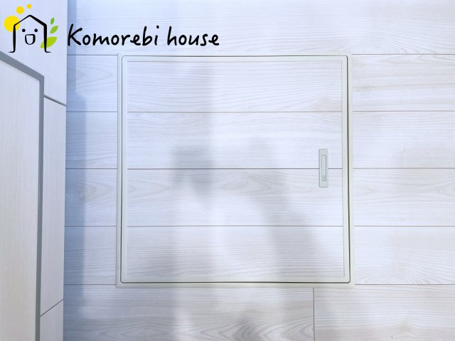 上尾市原市　12期　新築一戸建て　ブルーミングガーデン　01の内装|床下収納です