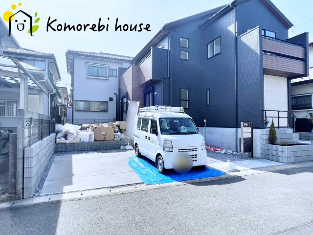 上尾市原市　12期　新築一戸建て　ブルーミングガーデン　01の駐車場|駐車場です