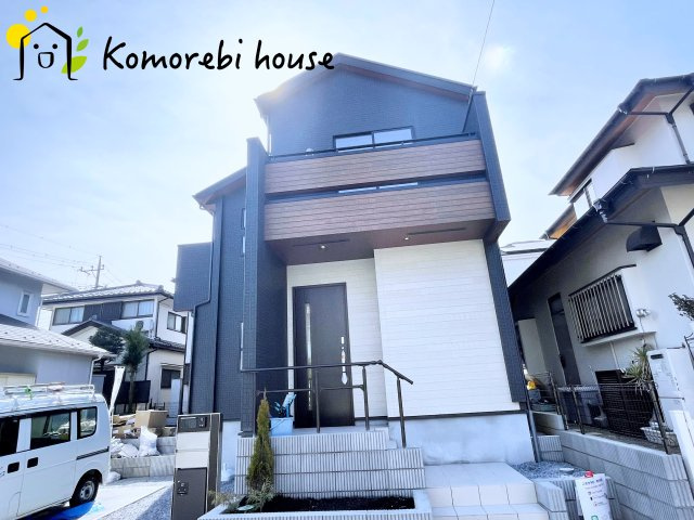 上尾市原市　12期　新築一戸建て　ブルーミングガーデン　01の外観|外観です
