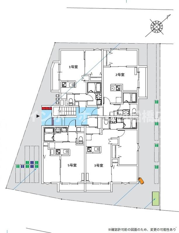 Cullinan MAKUHARI の区画図