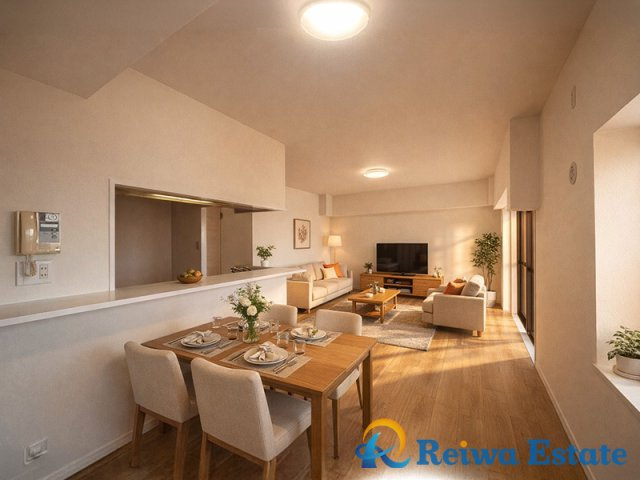 ダイアパレス・エクシード茅ヶ崎リビングホームステージング