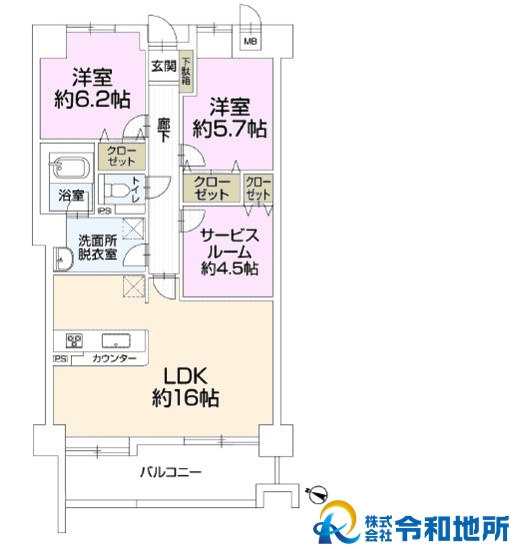 ダイアパレス・エクシード茅ヶ崎の間取り|大切なペットと一緒に暮らせます☆彡