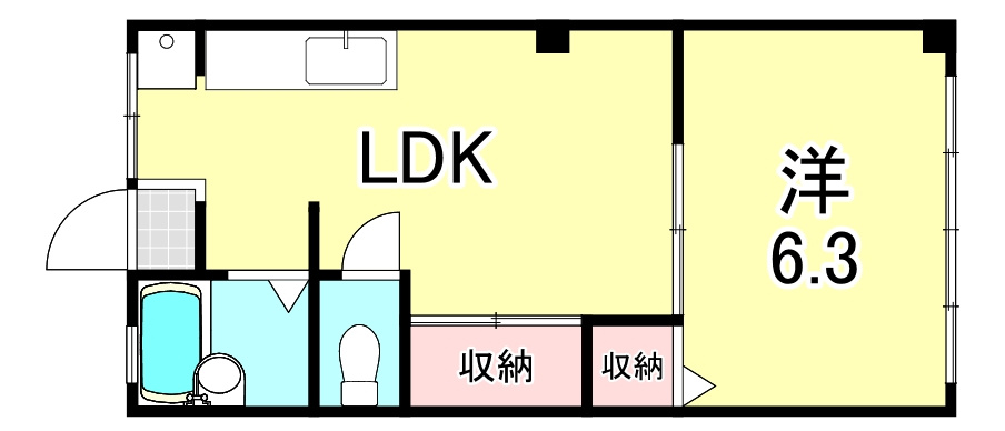 藤本マンションの間取り