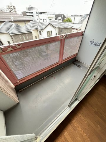 西北チェリーマンションのバルコニー
