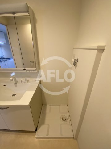 プリエール播磨の洗面所|プリエール播磨　室内洗濯機置場