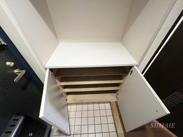 アーバンレジデンスの玄関|玄関収納です。