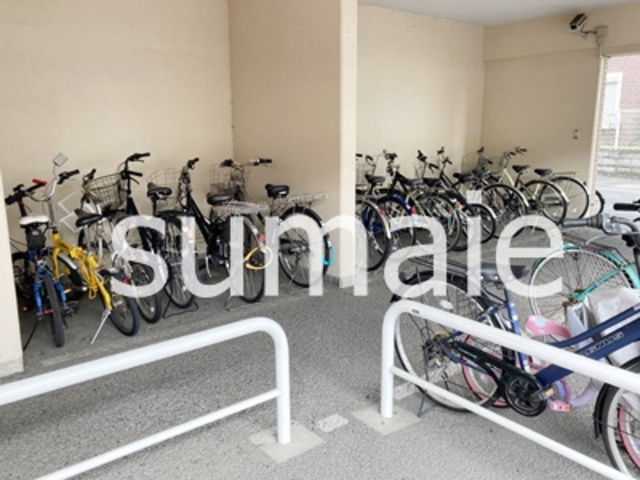 アーバンレジデンスのその他共用部分|敷地内駐輪場。