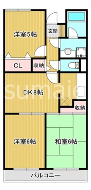 アーバンレジデンスの間取り|ファミリータイプの間取です。