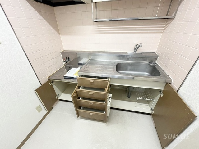 アーバンレジデンスのキッチン|キッチン収納です。