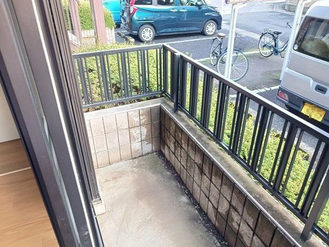 バルコニー付きです