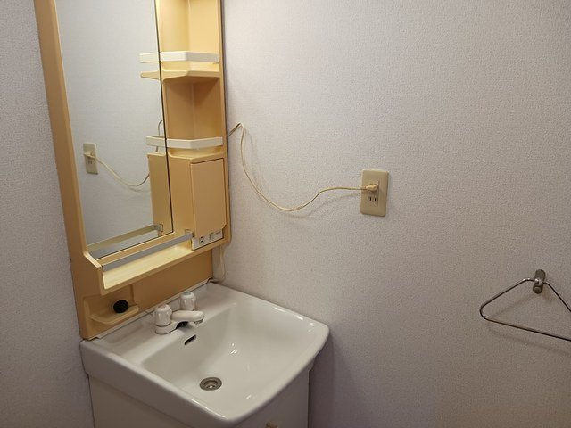 脱衣スペースもあります