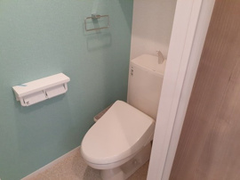 落ち着いたトイレです