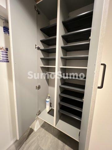 レジディア祐天寺の収納|大きなものも収納できそうです