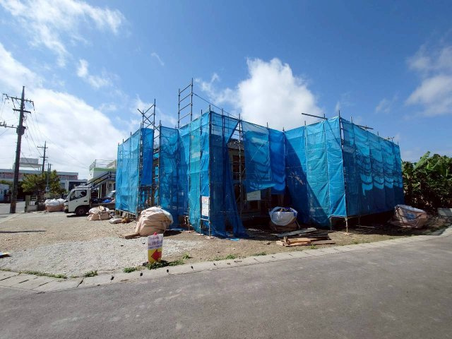 ＊＊北中城村美崎3期-全2棟の外観パース