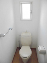 落ち着いたトイレです