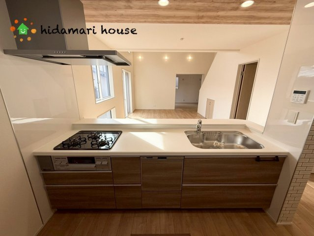 西区中釘　平屋新築戸建　ブルーミング01のキッチン