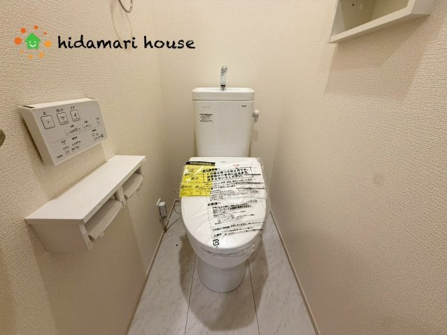 西区中釘　平屋新築戸建　ブルーミング01のトイレ