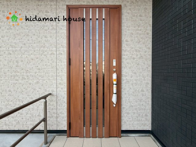 西区中釘　平屋新築戸建　ブルーミング01の玄関