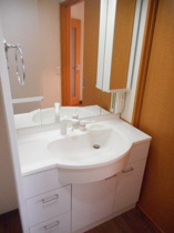 独立洗面化粧台付き