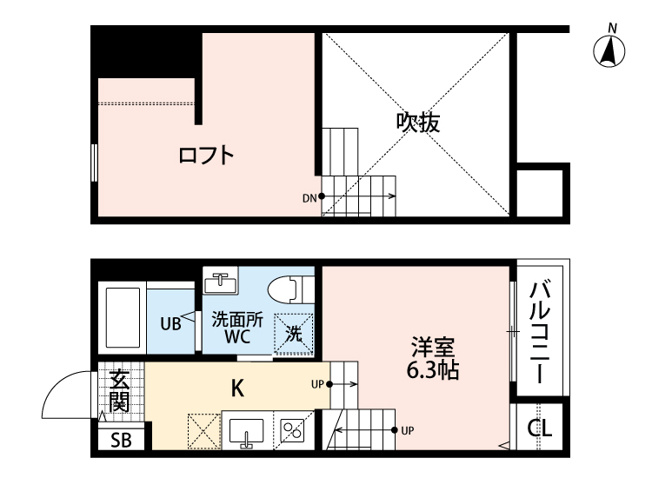 【間取り】 | リヴェール賀茂