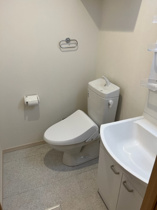 清潔感のあるトイレです