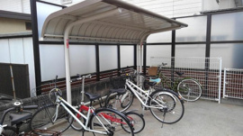 屋根付駐輪場