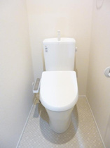 清潔感のあるトイレです