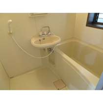 コンパクトで使いやすいお風呂です