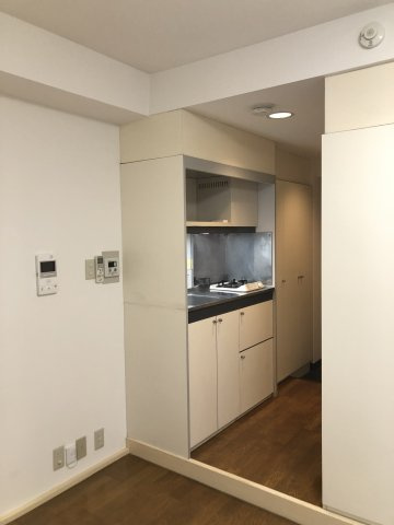 コンパクトなキッチンで掃除もラクラク