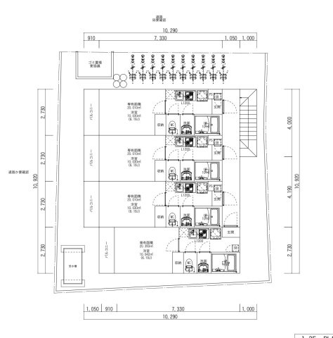 フォレーナ四街道の区画図