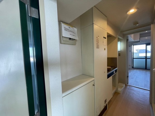 落ち着いた玄関です