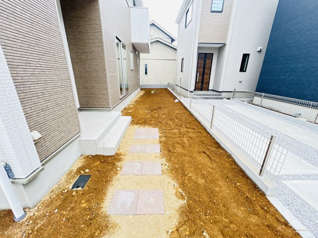 新築　前橋市北代田町1期　1号棟の庭|前橋市北代田町1期　