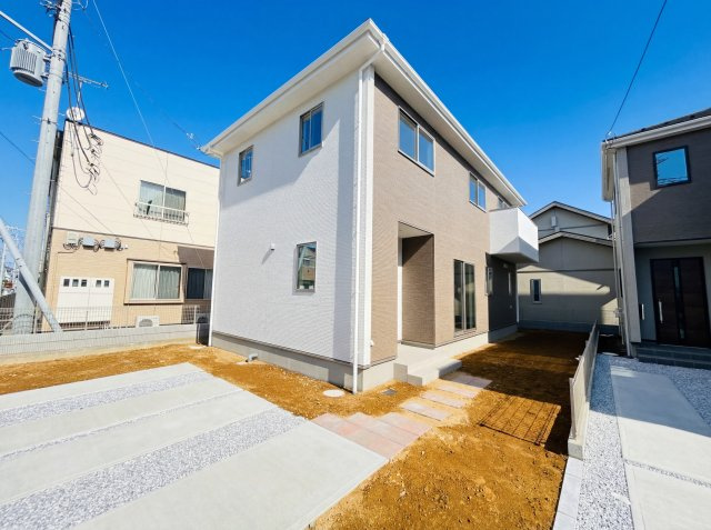 新築　前橋市北代田町1期　1号棟の外観|前橋市北代田町1期　