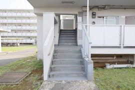 落ち着いたエントランスです