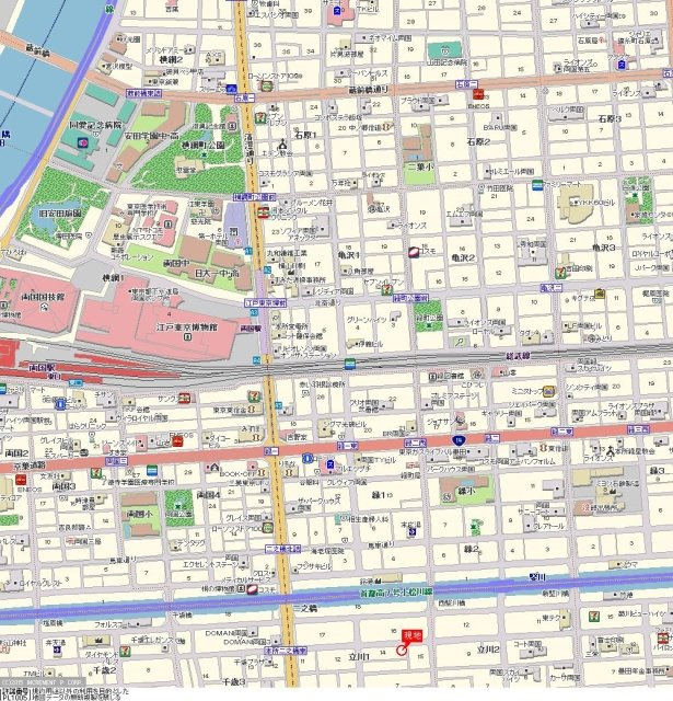 ＳＩＮ-Ｃｉｔｙ両国弐番館の地図