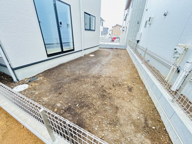 新築　前橋市北代田町1期　2号棟の庭|前橋市北代田町1期　