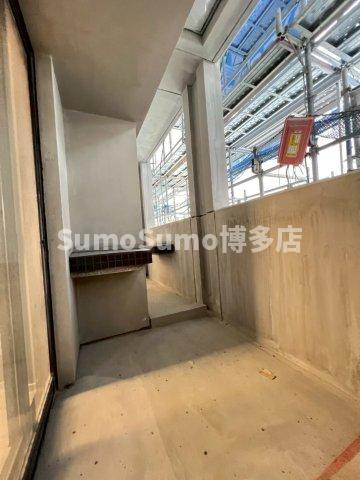 ロイヤル博多駅南のバルコニー