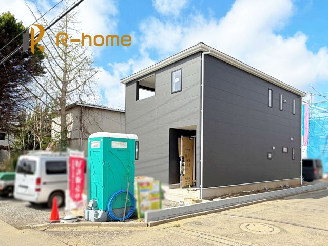 鉾田市舟木第1　新築戸建て　2号棟の外観|2026年4月完成予定！近隣の同仕様完成物件をご見学いただけます♪