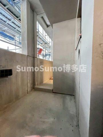 ロイヤル博多駅南のバルコニー