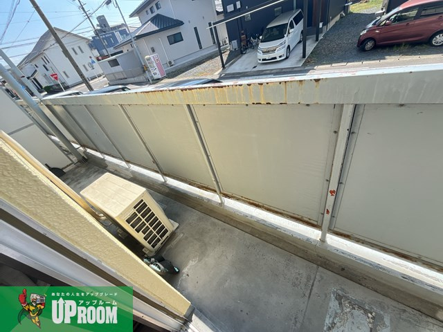 大平コーポラスⅠのバルコニー