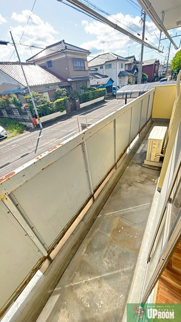 大平コーポラスⅠのバルコニー