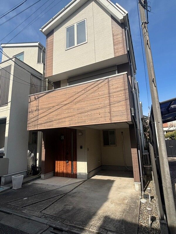 世田谷区奥沢戸建の外観