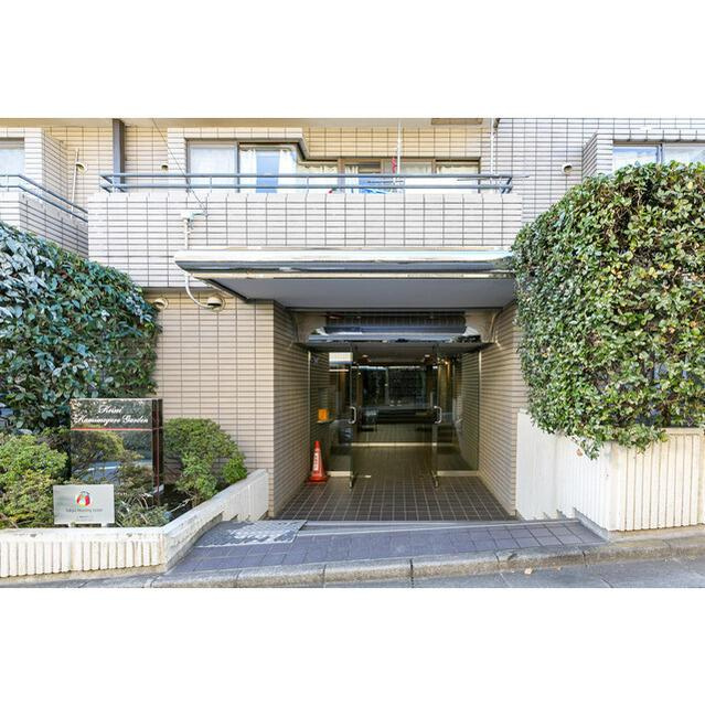京西上目黒ガーデンのエントランス| 