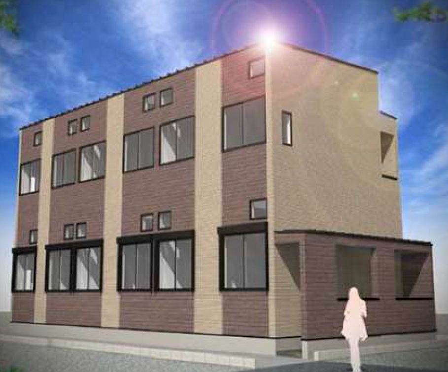 リベルテラス池袋本町の外観|完成予想パース