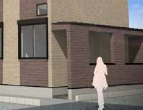 リベルテラス池袋本町のエントランス