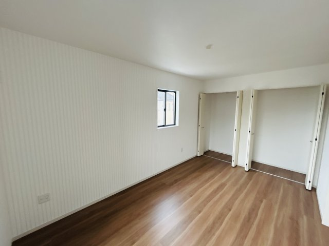 新築　前橋市北代田町1期　3号棟の収納|現地写真　それぞれのお部屋に収納スペースがあるのでお片付け上手で室内もスッキリ♪
						

