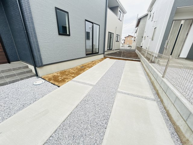 新築　前橋市北代田町1期　3号棟の庭|前橋市北代田町1期　